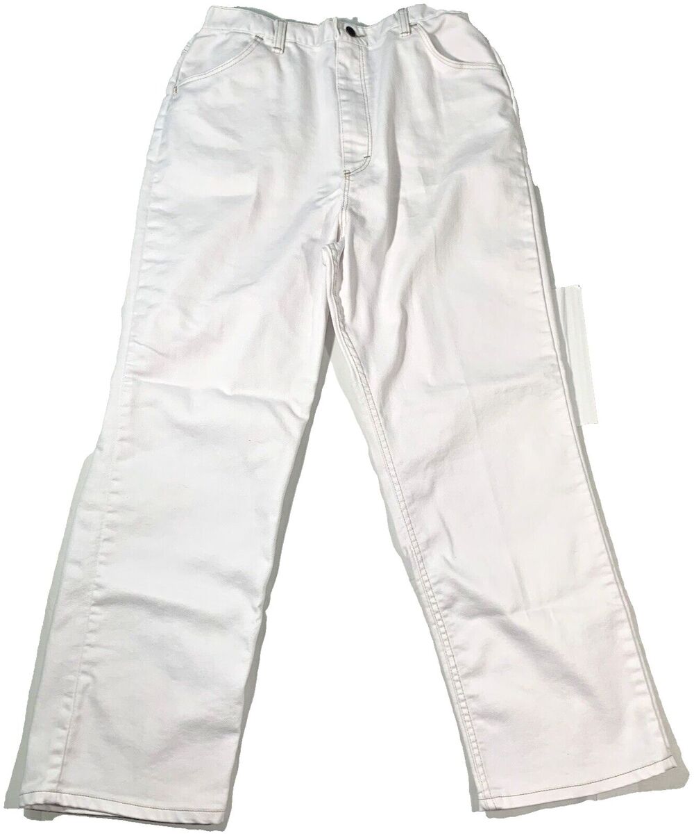 Vintage 90s Maverick Denim White Jeans Women’s Size 20 Made In USA High Waisted
